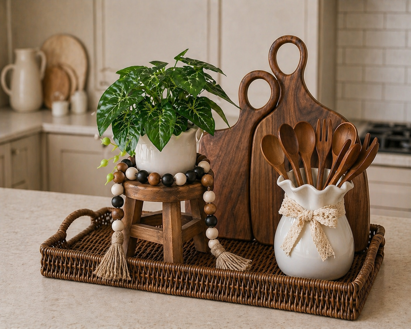 Modern Farmhouse Kitchen Set