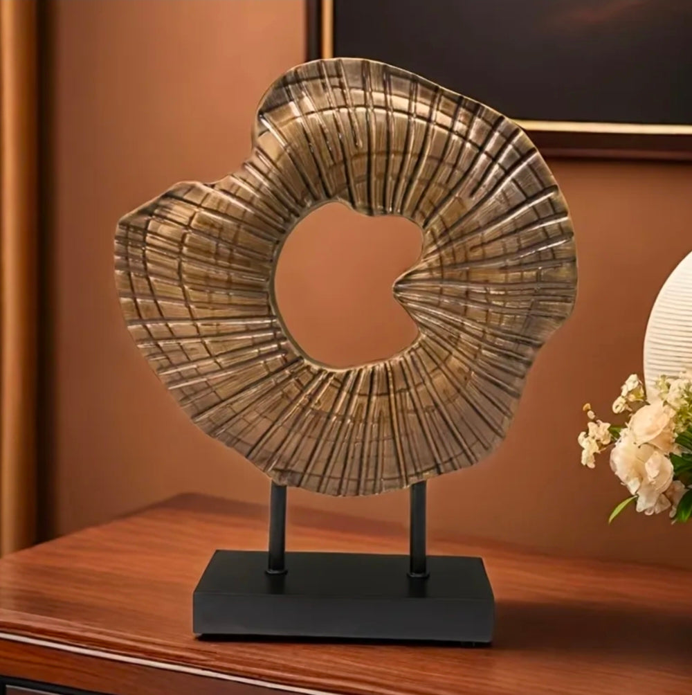 Modern Abstract Shell Sculpture