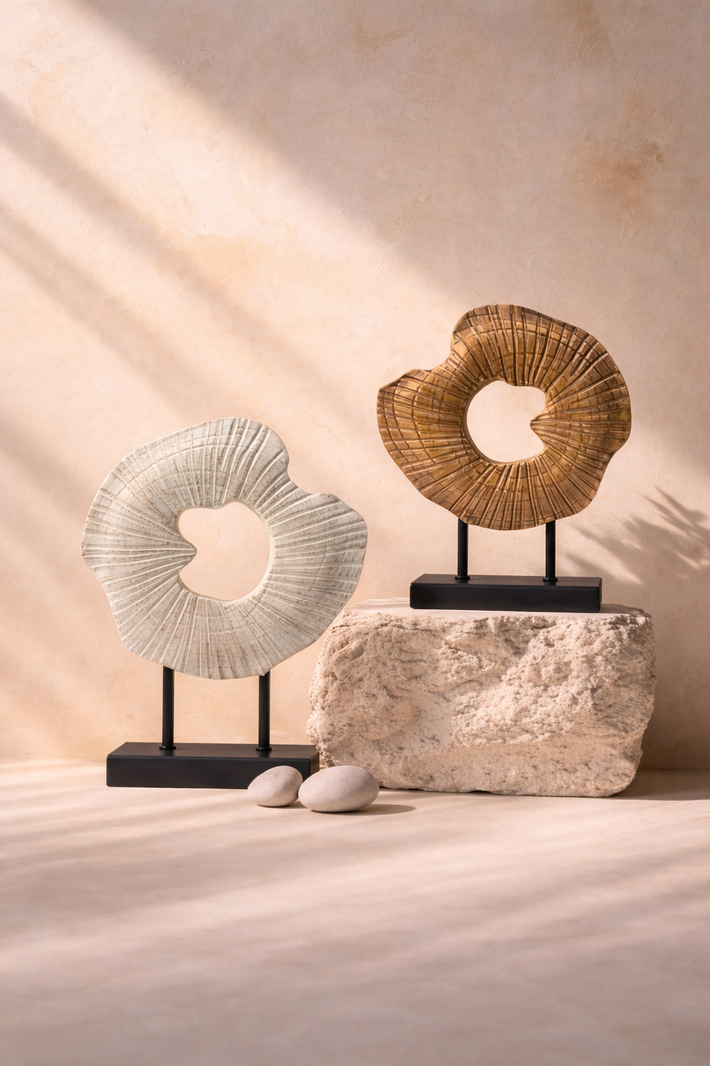 Modern Abstract Shell Sculpture