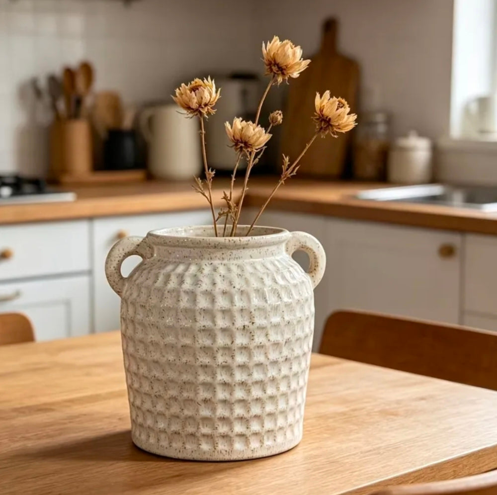 Ceramic Utensil Holder Vase